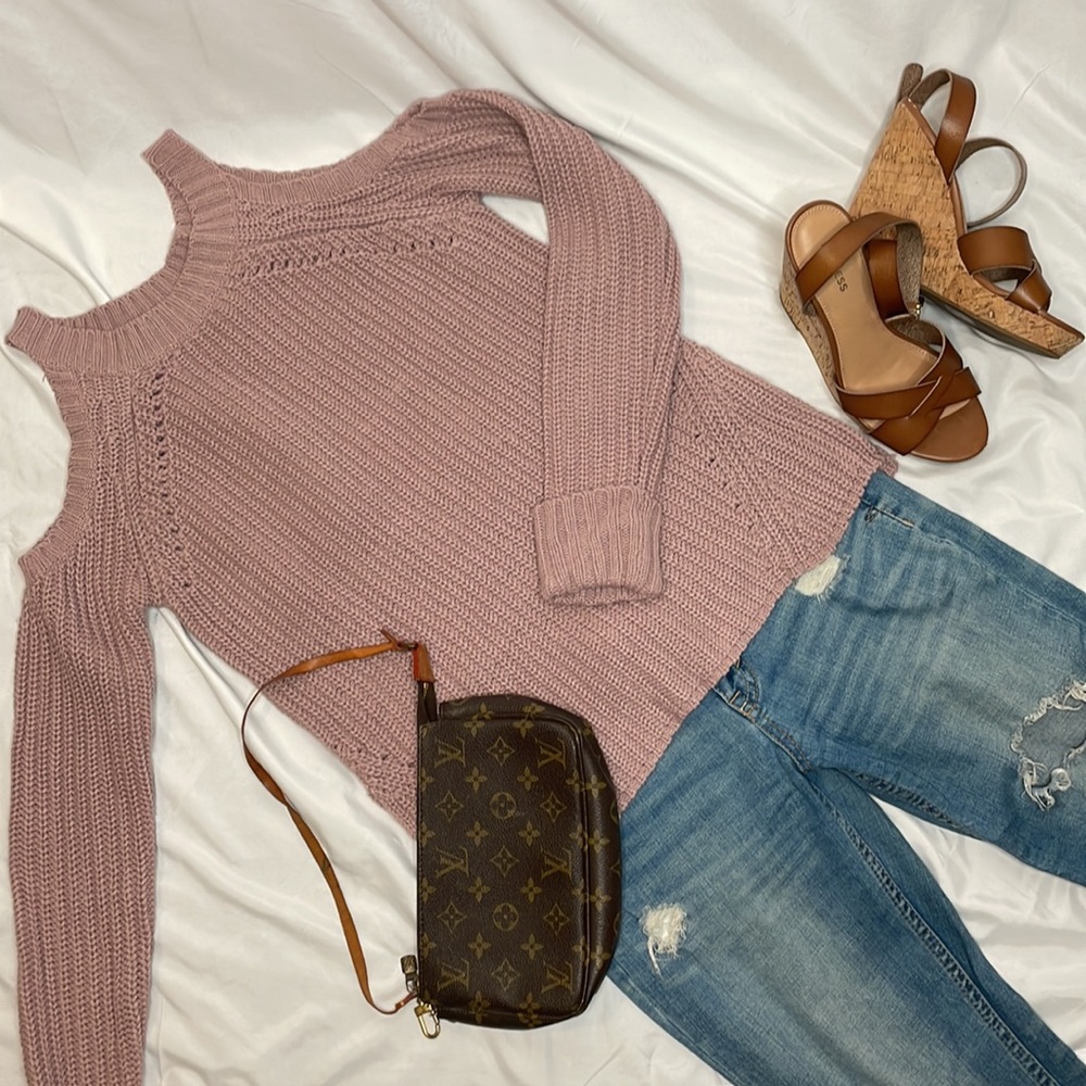 Shoulder Peekaboo Sweater